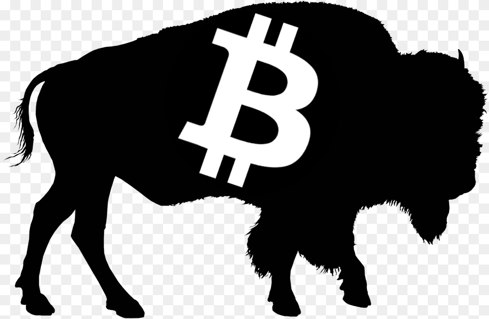 Crypto Buffalo Buffalo Black And White, Cutlery, Fork, Symbol, Stencil Free Png Download