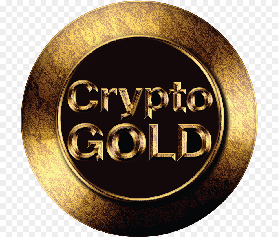 Crypto Coin Crypto Gold Coin, Bronze, Logo, Symbol Png Image