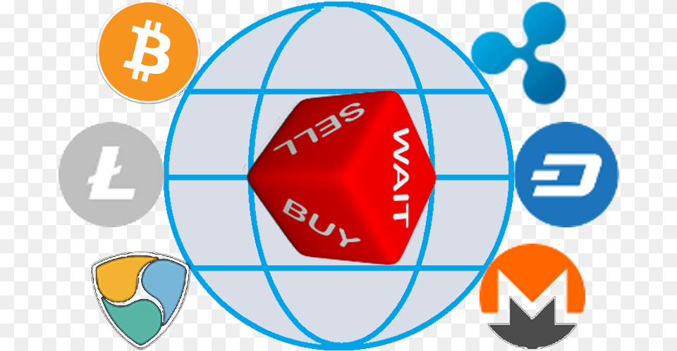 Crypto Coins, Dice, Game Png Image