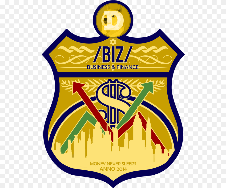 Crypto News Style 4chan Biz Logo, Badge, Symbol Free Transparent Png