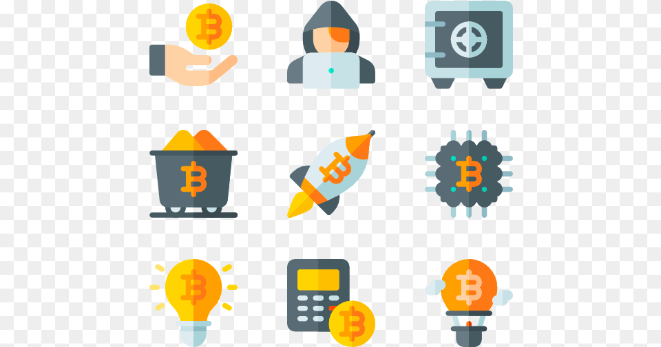 Cryptocurrency 50 Icons Cryptocurrency, Light, Animal, Bird Png