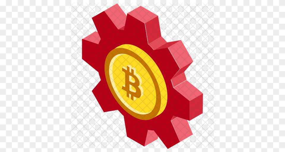 Cryptocurrency Icon Emblem, Machine, Gear Png