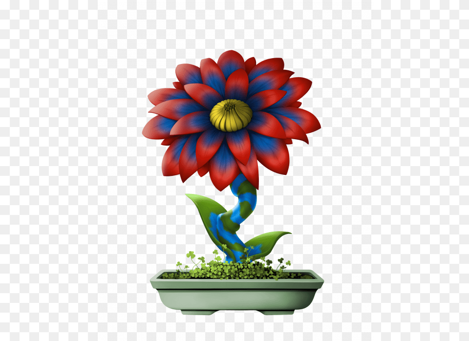 Cryptoflowers Blue Fire Grow And Collect Digital Crypto Cryptoflowers, Flower, Flower Arrangement, Plant, Potted Plant Free Transparent Png