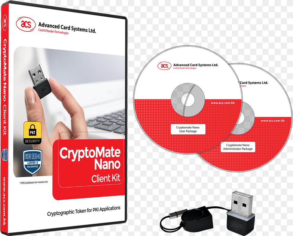 Cryptomate Nano Client Kit Flash Memory, Adapter, Electronics, Disk Free Png Download