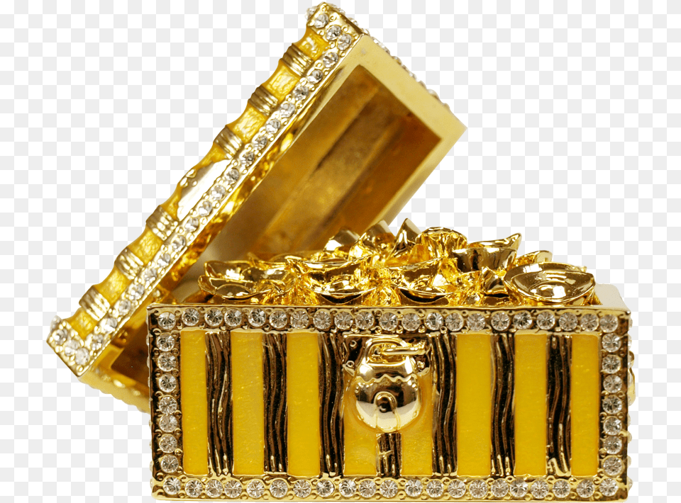 Crystal, Gold, Treasure Free Png Download