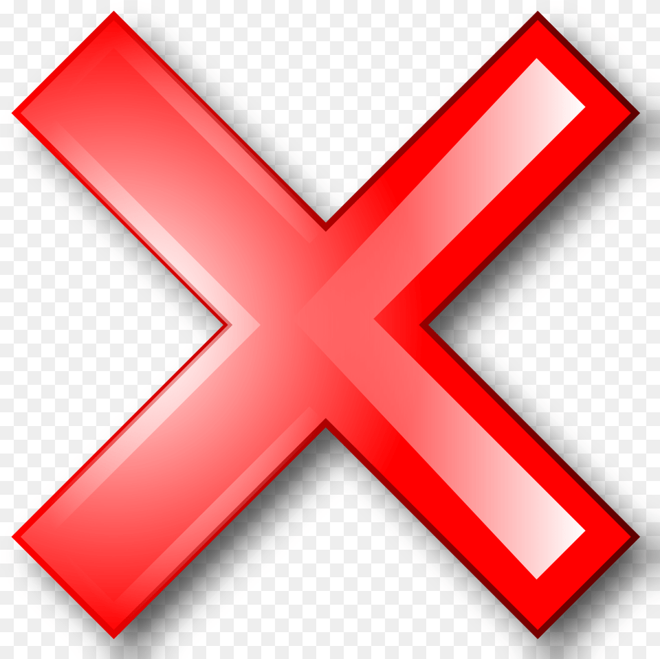 Crystal 128 Error X Emoji, Symbol, Logo Png