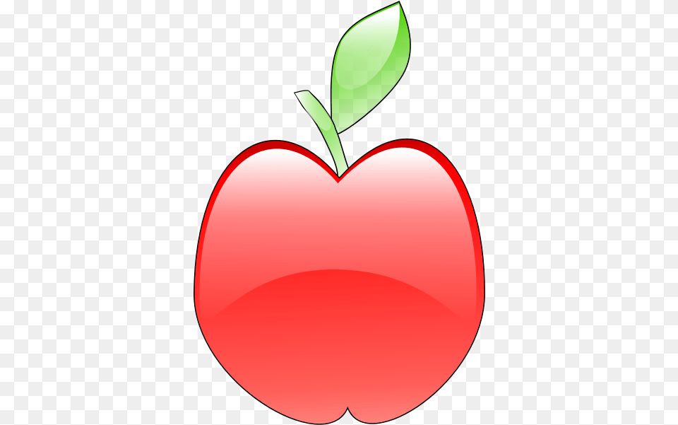 Crystal Apple Vector Clip Art Svg Apple Clip Art, Food, Fruit, Plant, Produce Free Transparent Png