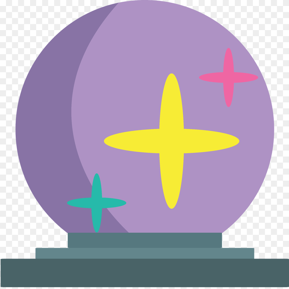 Crystal Ball Emoji Clipart, Sphere Free Transparent Png