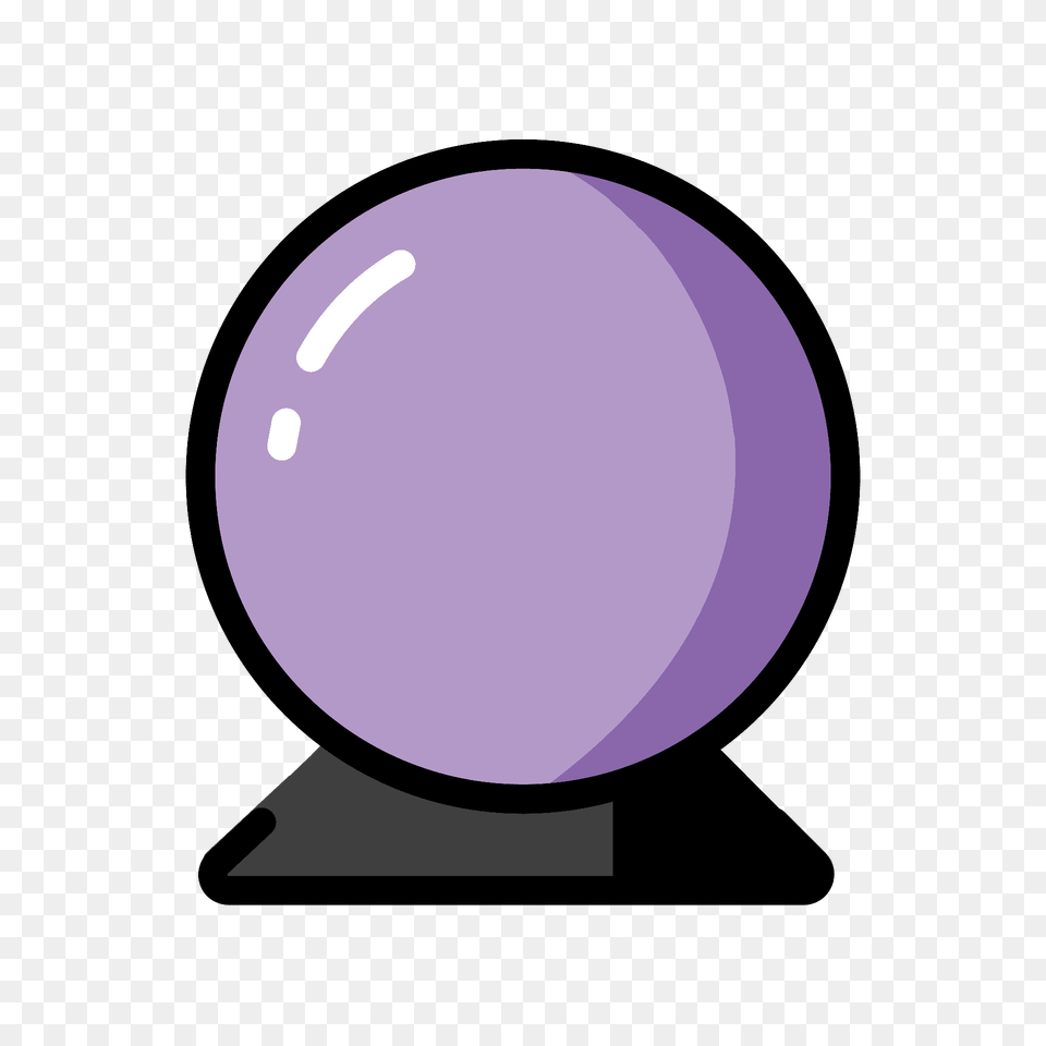 Crystal Ball Emoji Clipart, Sphere Free Png