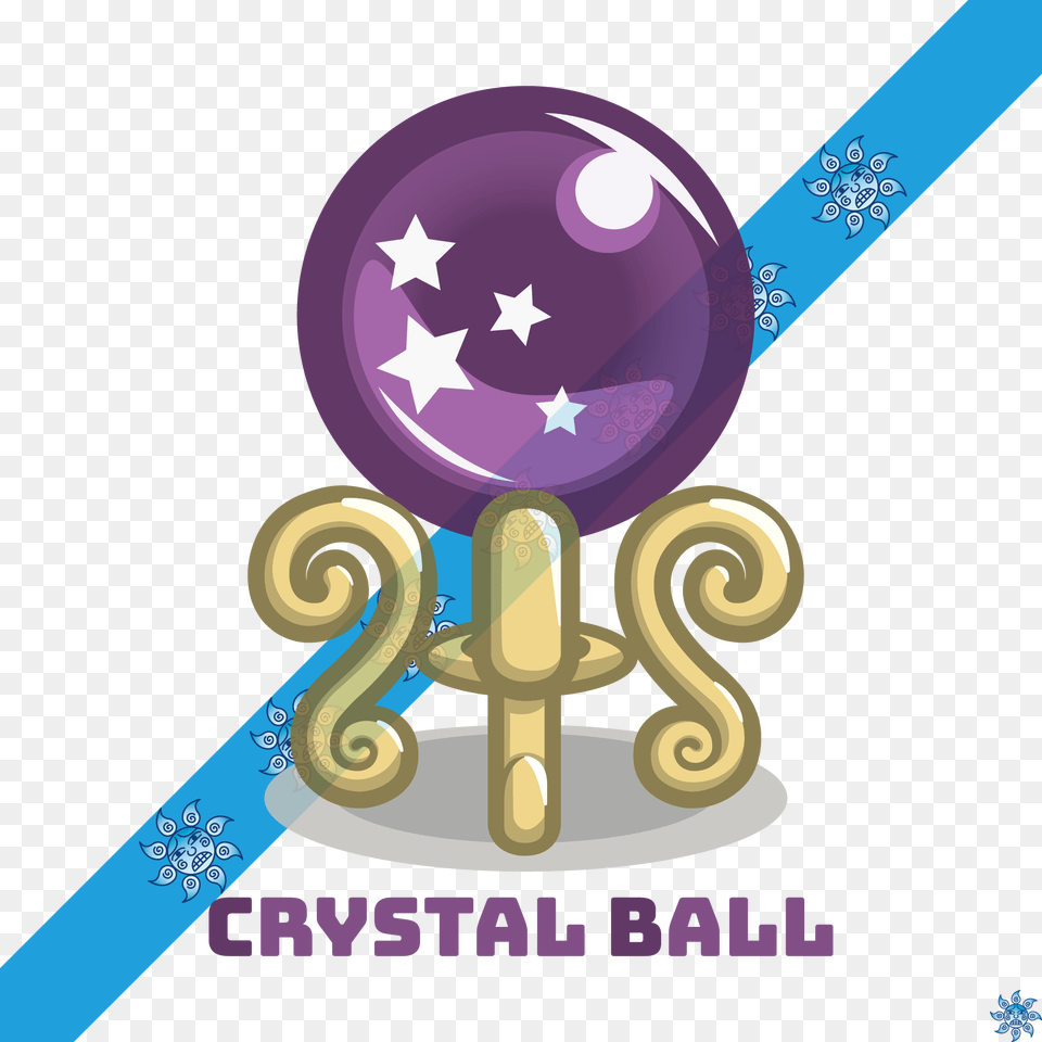 Crystal Ball Logo Illustration Free Transparent Png