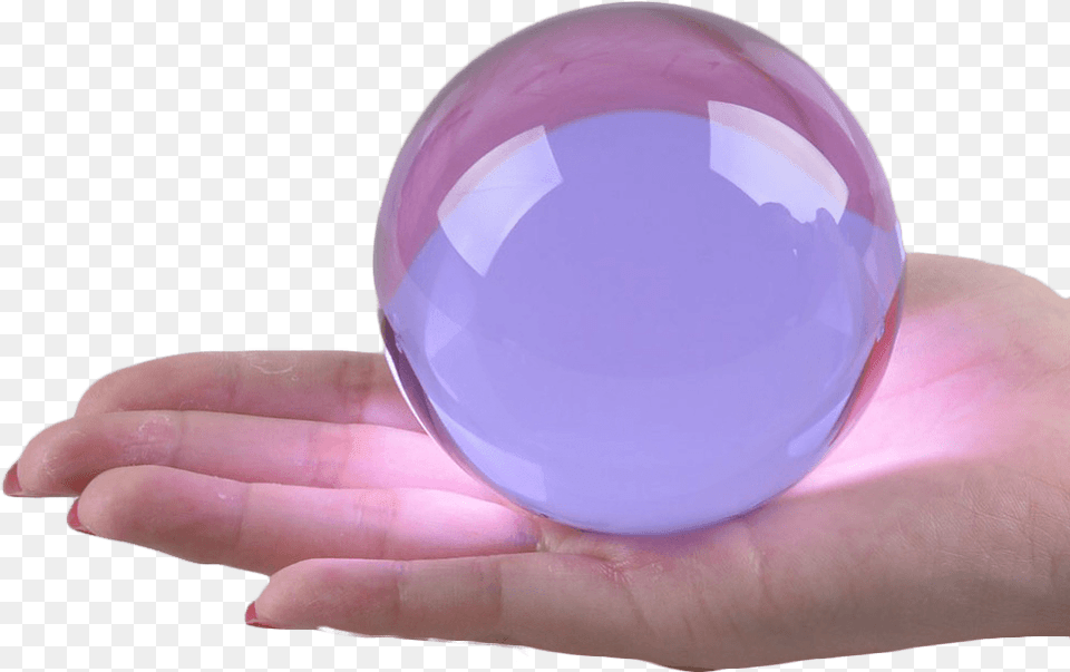Crystal Ball Sphere, Plate, Baby, Person Png Image