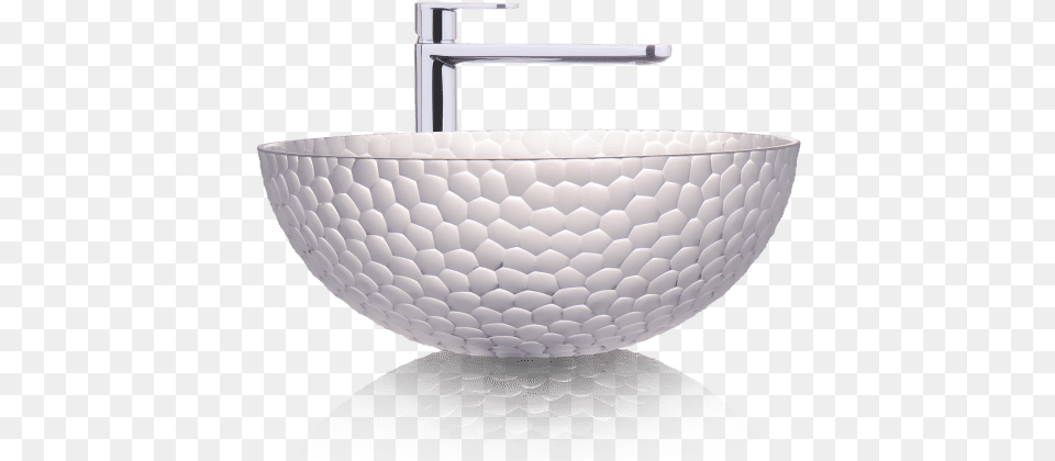 Crystal Bathroom Hand Decorated Wash Basin Bathroom, Sink, Sink Faucet Png Image