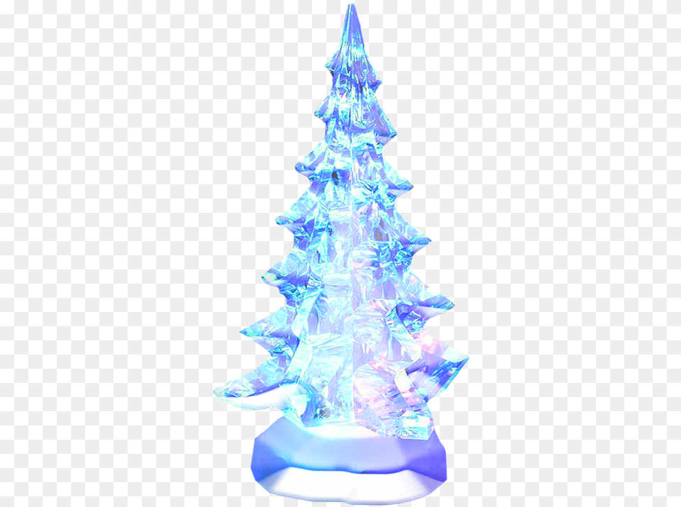 Crystal Christmas Tree Glass Christmas Tree Blue Christmas Tree, Wedding, Person, Female, Adult Free Png Download