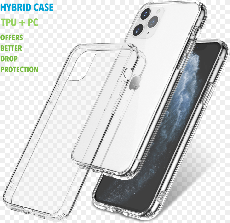 Crystal Clear Case For Iphone 11 Pro With Air Cushion, Electronics, Mobile Phone, Phone Free Transparent Png