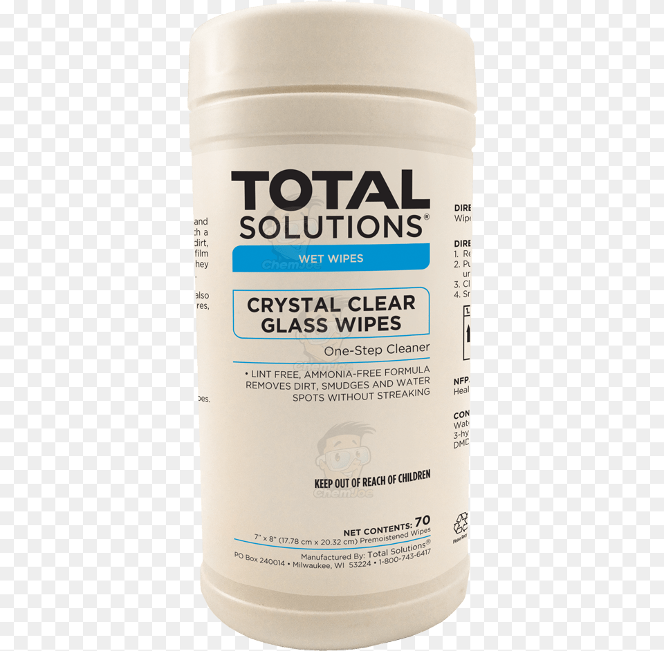Crystal Clear Glass Wipes Automotive Cleaning, Cosmetics, Face, Head, Person Free Png Download