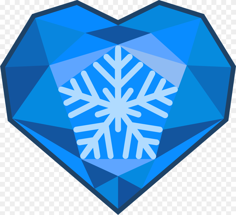 Crystal Clipart Electric Blue Mlp Snowflake Cutie Mark, Accessories, Diamond, Gemstone, Jewelry Free Transparent Png