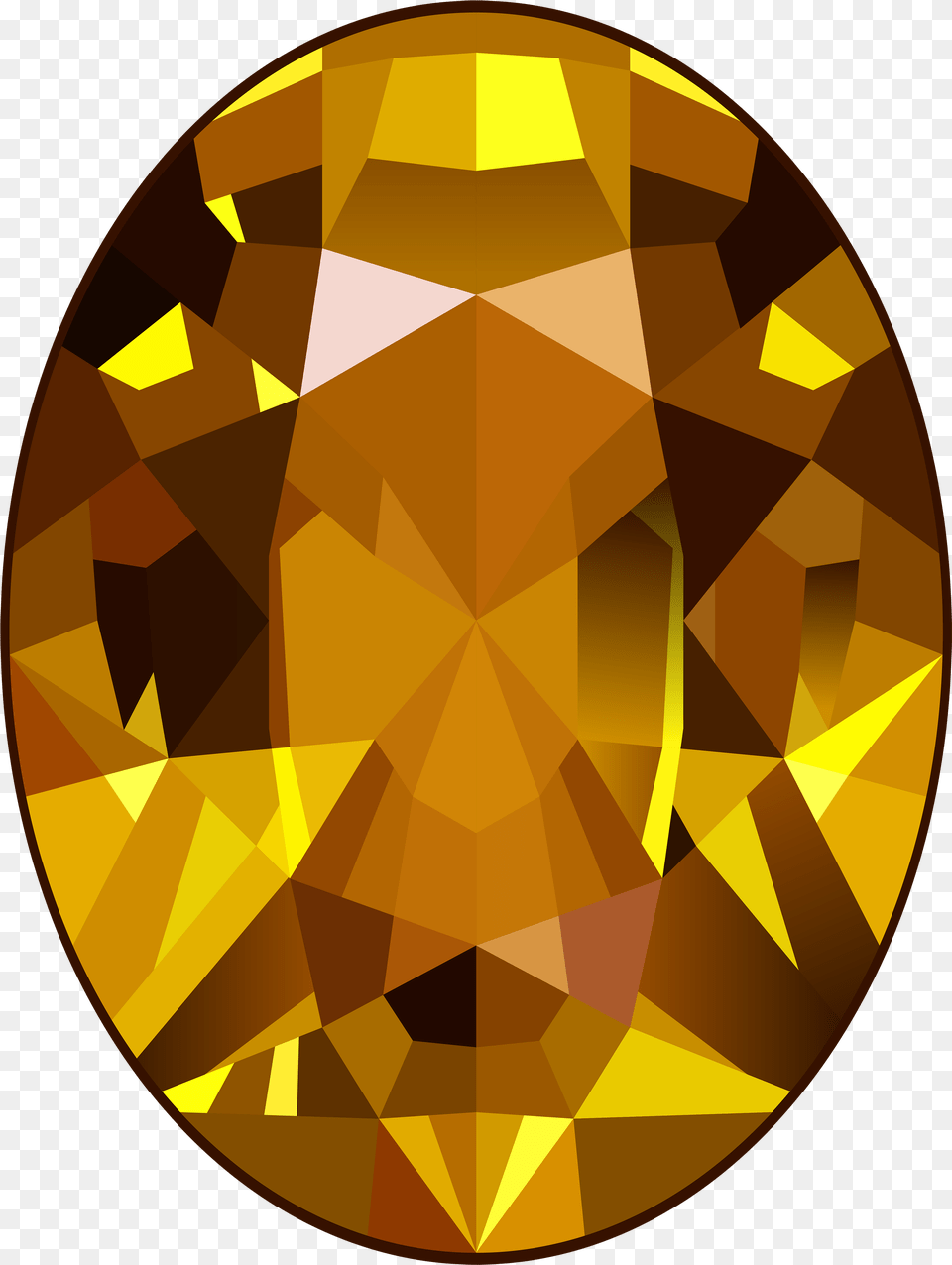 Crystal Clipart Yellow Gem Topaz Clipart, Accessories, Diamond, Gemstone, Jewelry Free Png Download