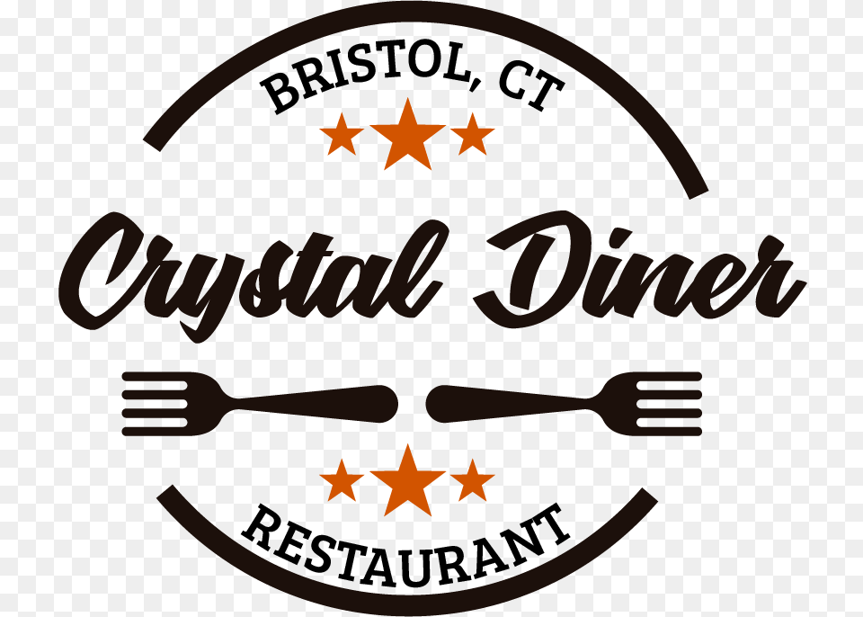 Crystal Diner, Cutlery, Fork, Logo, Spoon Png Image