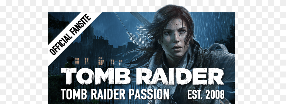 Crystal Dynamics Recognizes That The Immense Dedication Rise Of The Tomb Raider 20 Year Celebration Pc, Advertisement, Poster, Adult, Person Free Png