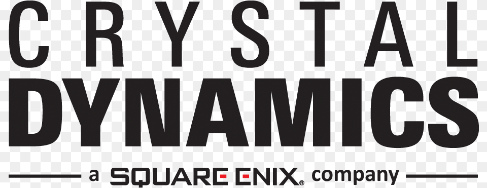 Crystal Dynamics Square Enix, Text, Alphabet Free Png