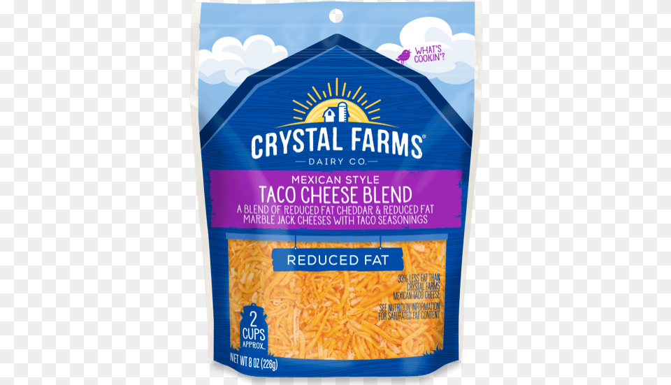 Crystal Farms Sharp Cheddar, Food, Noodle Free Png