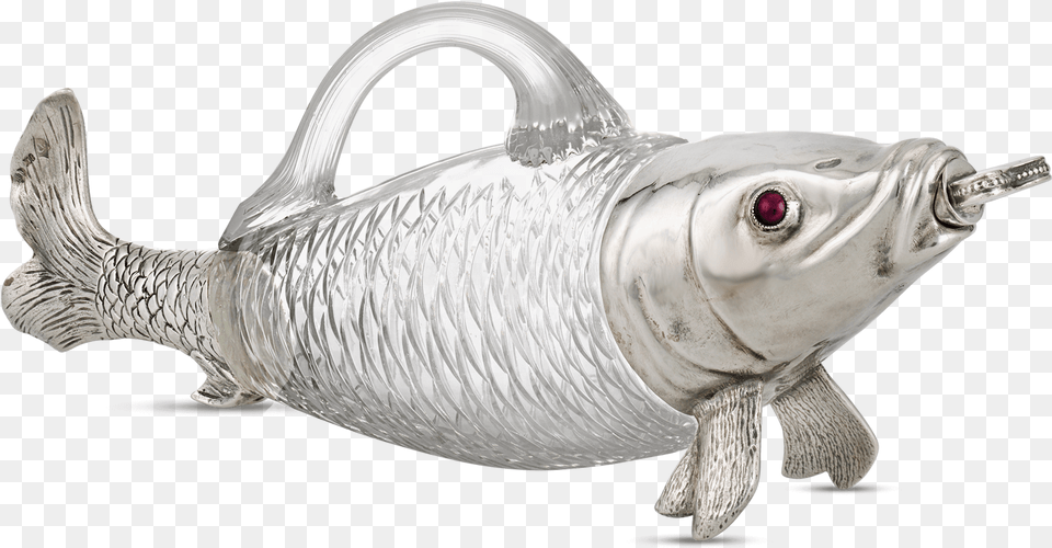 Crystal Fish Claret Jug Carp, Pottery, Animal, Sea Life Png