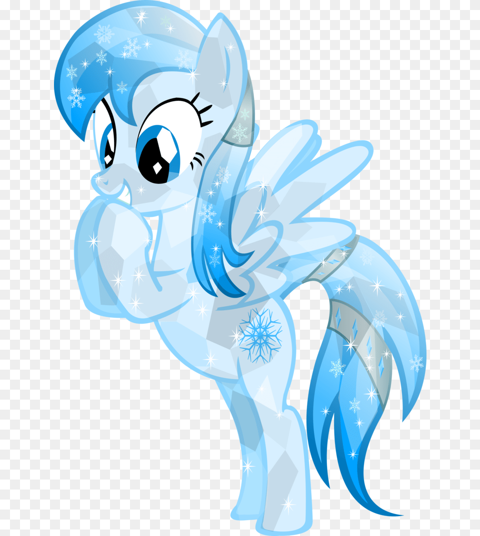 Crystal Frozen Snowflake By Brony My Little Pony Crystal Ponies Pegasus, Ice, Book, Comics, Publication Png Image