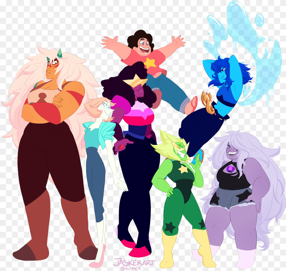 Crystal Gems New Outfits Change Your Mind, Art, Book, Comics, Publication Free Png Download