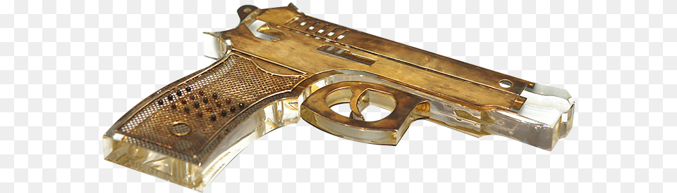 Crystal Gun With Coating 3d Model Revolver, Firearm, Handgun, Weapon, Smoke Pipe Png