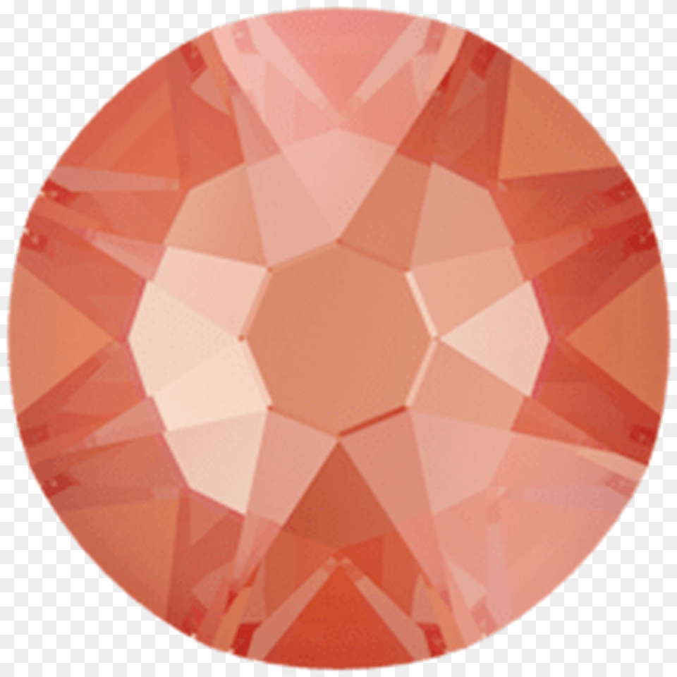 Crystal Orange Glow Delite Flatback, Accessories, Diamond, Gemstone, Jewelry Png
