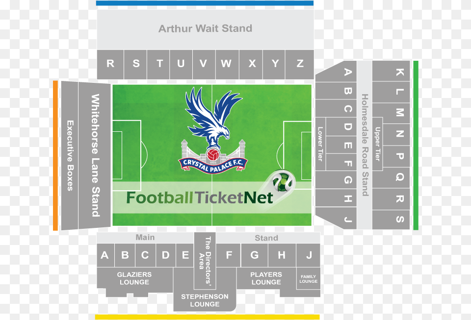 Crystal Palace Vs Manchester United Football Tickets Crystal Palace Stephenson Lounge, Text, Scoreboard, Animal, Bird Free Png