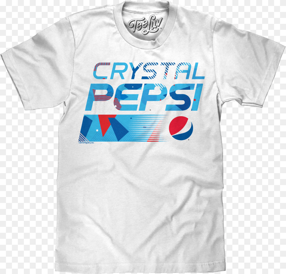 Crystal Pepsi Logo Active Shirt, Clothing, T-shirt Png Image