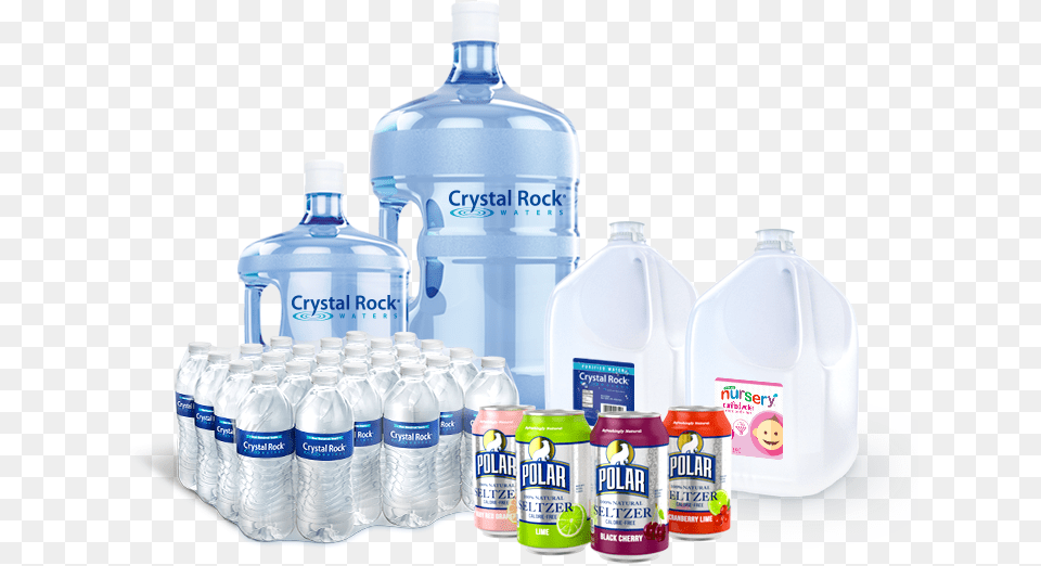 Crystal Rock Bottled Water Delivery Service Sierra Springs Water, Bottle, Water Bottle, Beverage, Mineral Water Png