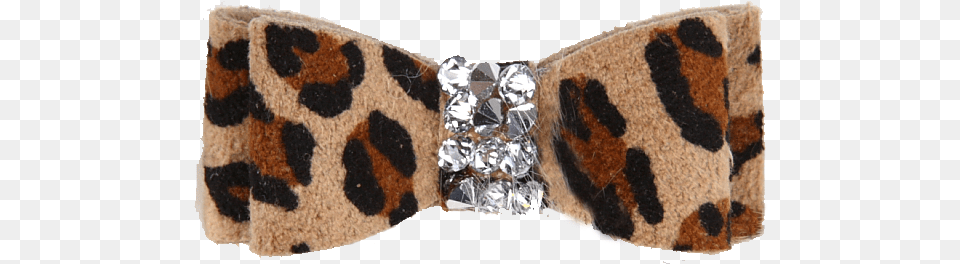 Crystal Rocks Cheetah Couture Hair Bow Buckle, Accessories, Formal Wear, Tie Free Transparent Png