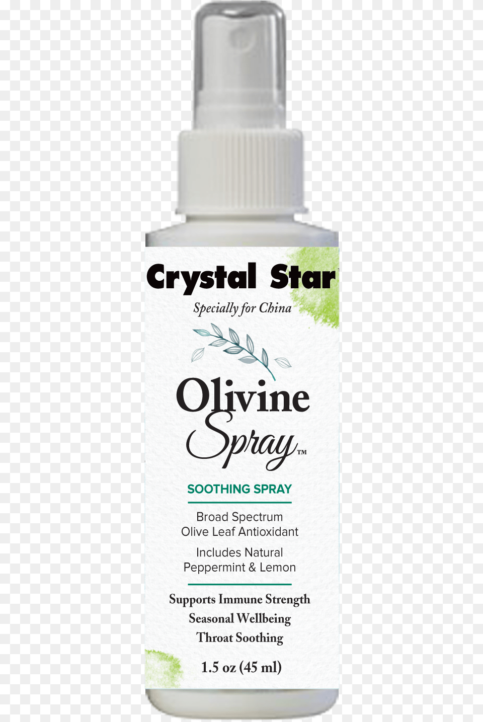 Crystal Star Capsule China Olivine Spray Bottle Crystal Star Est Aid 90 Veggie Caps, Cosmetics Png Image