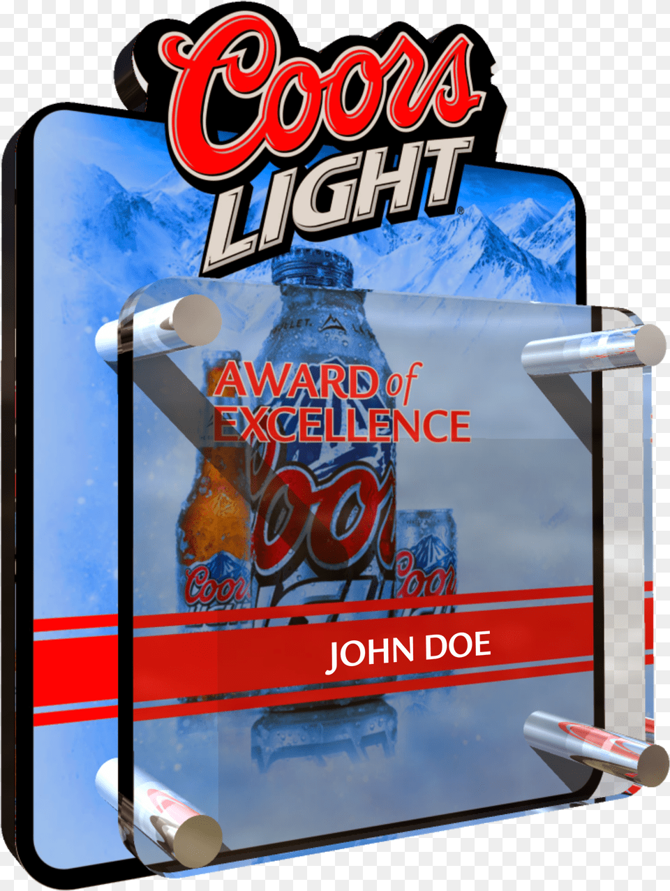 Crystal Trophies Coors Light Png