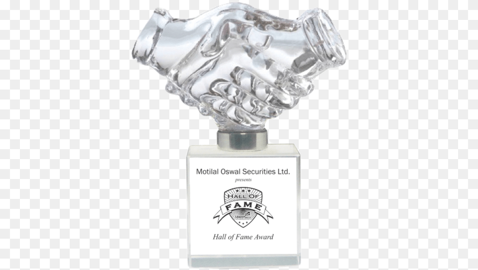 Crystal Trophies Handshake Skcg 246 C Trophy, Bottle Png Image
