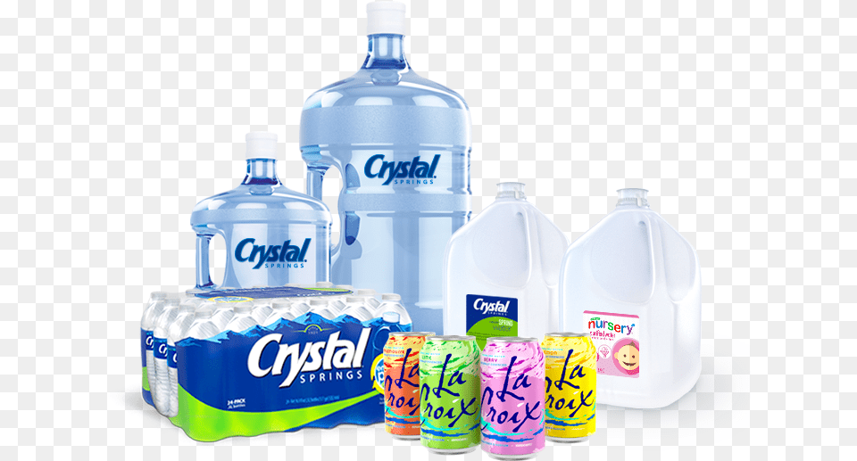 Crystal Water, Bottle, Water Bottle, Can, Tin Free Transparent Png