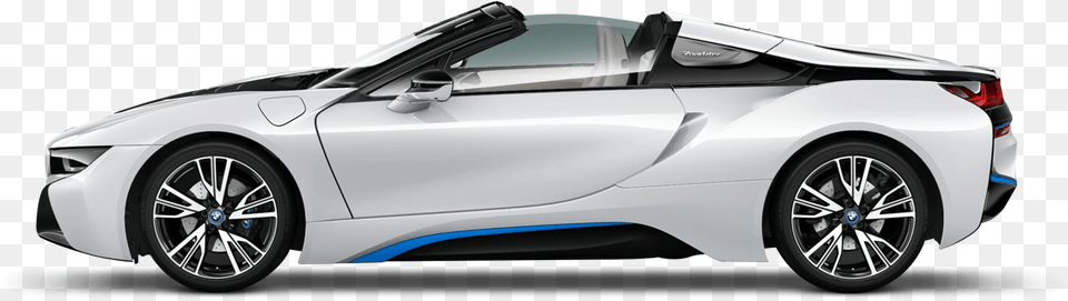 Crystal White With Blue Accent Bmw I8 Roadster White Bmw I8 Roadster, Wheel, Car, Vehicle, Machine Free Png