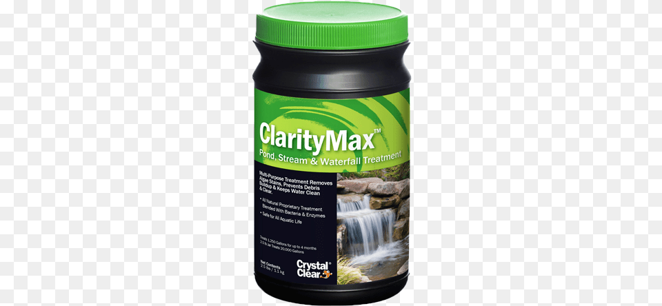 Crystalclear Claritymax Pond Cleaner 25 Lb, Herbal, Herbs, Plant, Bottle Free Png Download