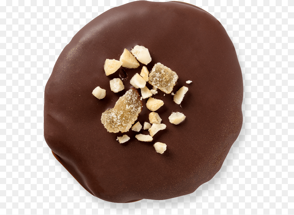 Crystallized Ginger Cashew U0026 Gold Dust Percyu0027s Luxury Chocolate, Dessert, Food, Sweets, Plate Png Image