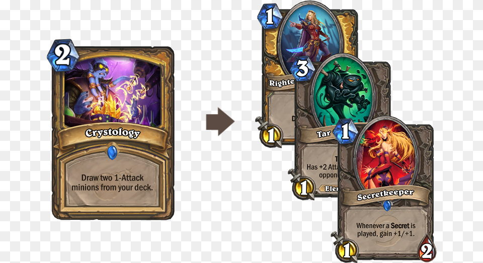 Crystology Is A Great New Card For Paladin Crystology Hearthstone, Book, Publication, Comics, Child Png Image