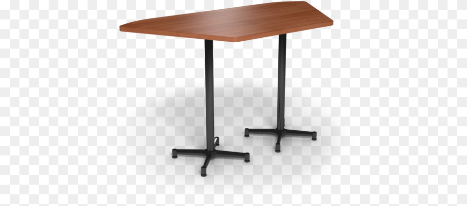 Cs 36x72 Table Bh Trapezoid Oiledcherry Black 1220x1220 Trapezoid, Desk, Dining Table, Furniture Png Image