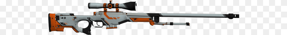 Cs Go Awp Asiimov, Firearm, Gun, Rifle, Weapon Png