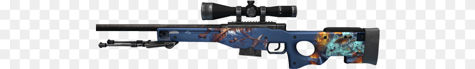 Cs Go Awp Well Worn, Firearm, Gun, Rifle, Weapon Png