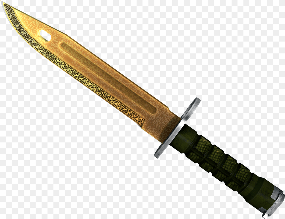 Cs Go Bayonet Knife, Blade, Dagger, Weapon Free Png