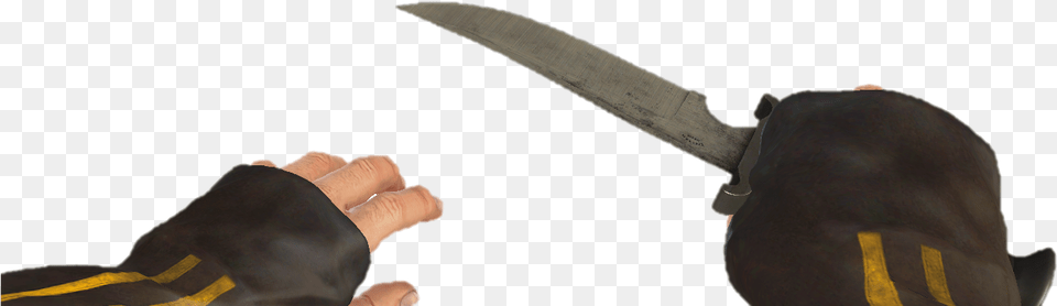 Cs Go Hand With Knife, Weapon, Sword, Person, Finger Png Image