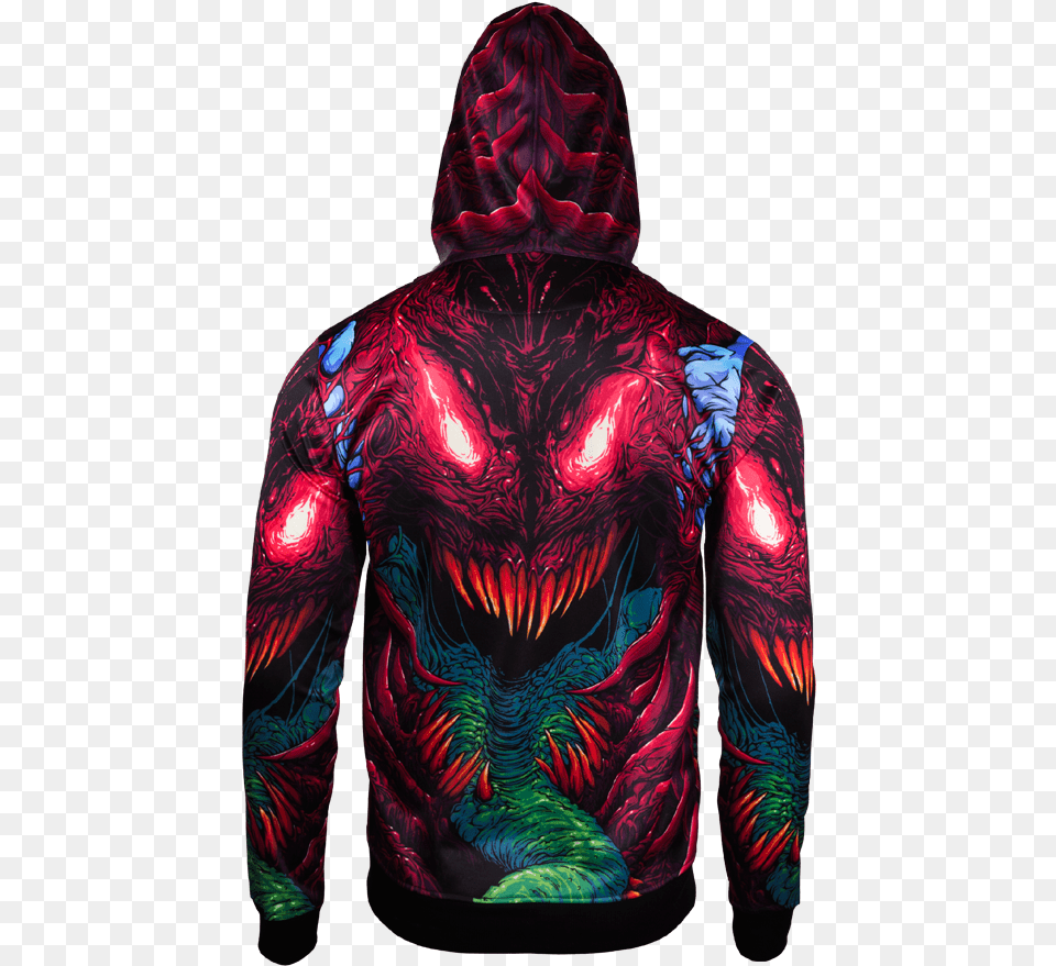 Cs Go Hyper Beast Zip Hoodie, Sweatshirt, Sweater, Knitwear, Jacket Free Transparent Png