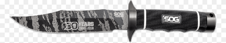 Cs Go Knife For Sale Irl Karmashares Llc Leveraging Sog 30th Anniversary Series Tech Bowie Fixed Blade, Dagger, Weapon Free Transparent Png