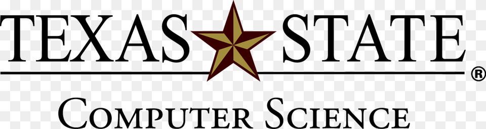 Cs Logo Texas State University San Marcos Logo, Star Symbol, Symbol, Blackboard Free Png Download